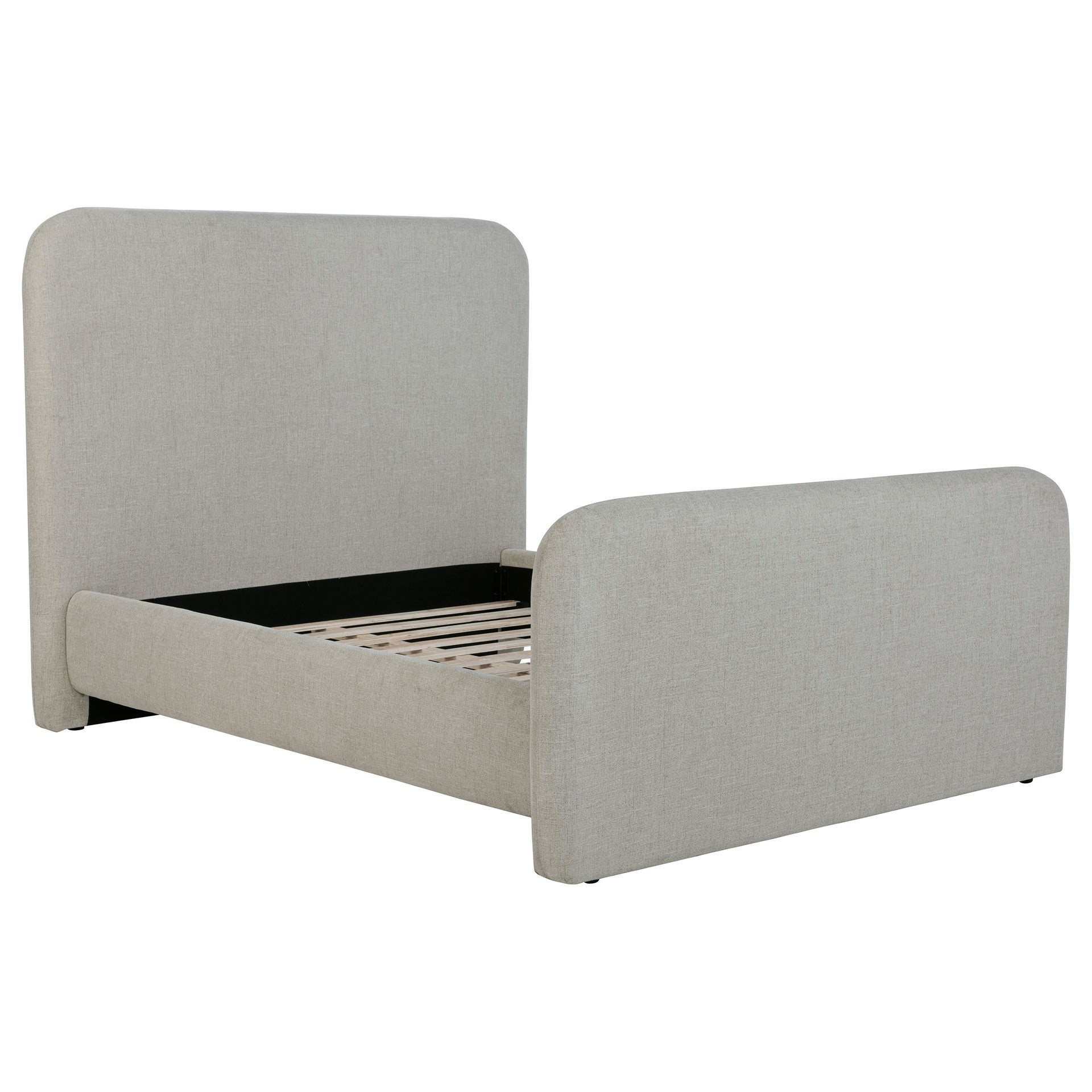 Kendra Grey Queen Platform Bed