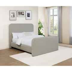 Kendra Grey Queen Platform Bed