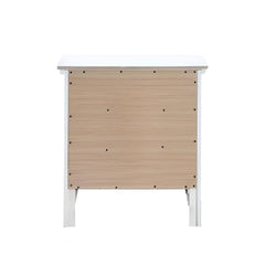 Hammond G0091-N  3 Drawer Nightstand White