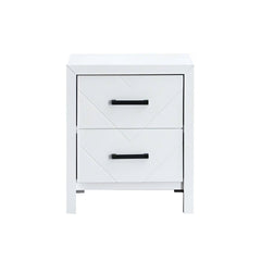 Morris G0093-N  2 Drawer Nightstand White