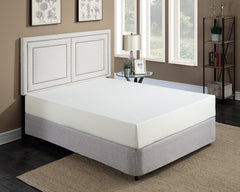 10 in. Plush King Size Gel Memory Foam Mattress, Cooling Technology, Pressure Relief Bed Mattress in a Box, White