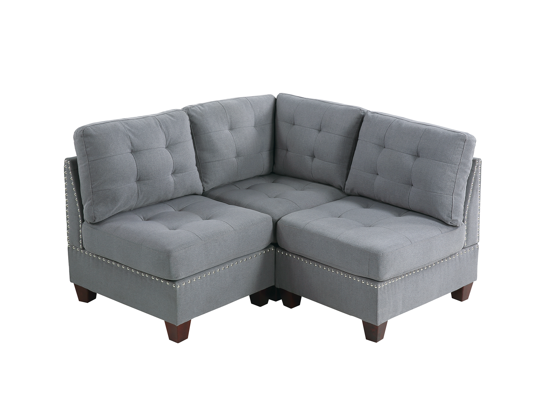 MODULAR SET - 3PC in Gray