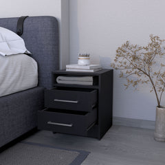 Eastover Nightstand 2.0 in melamine with two drawers