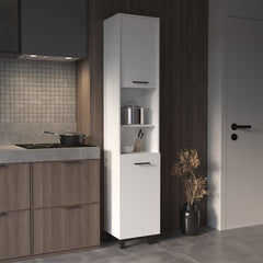 Thorndike 2-Shelf Rectangle Pantry Cabinet White