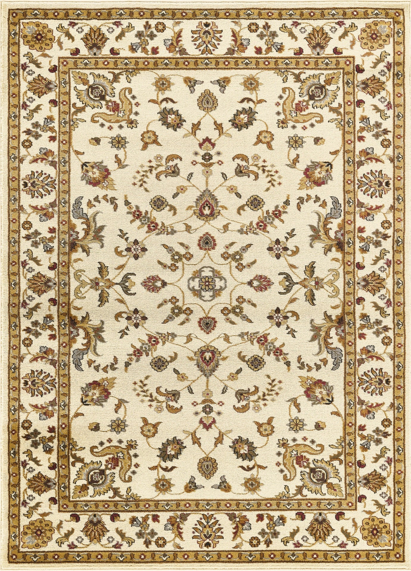 Classic GC_VIN5005 Cream 2 ft. x 3 ft. Area Rug