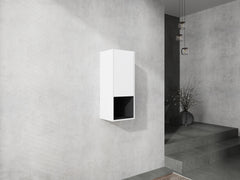 12" Bathroom Side Cabinet,Soft Close Doors,Float Mounting Design,(KD-Packing)