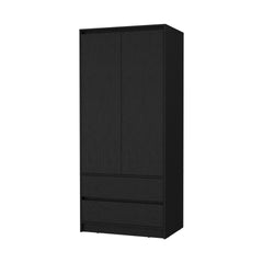 Wenge 2-Drawer Armoire