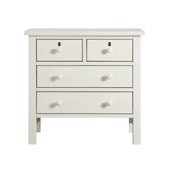 Georgina 4-drawer Storage Nightstand - Antique White