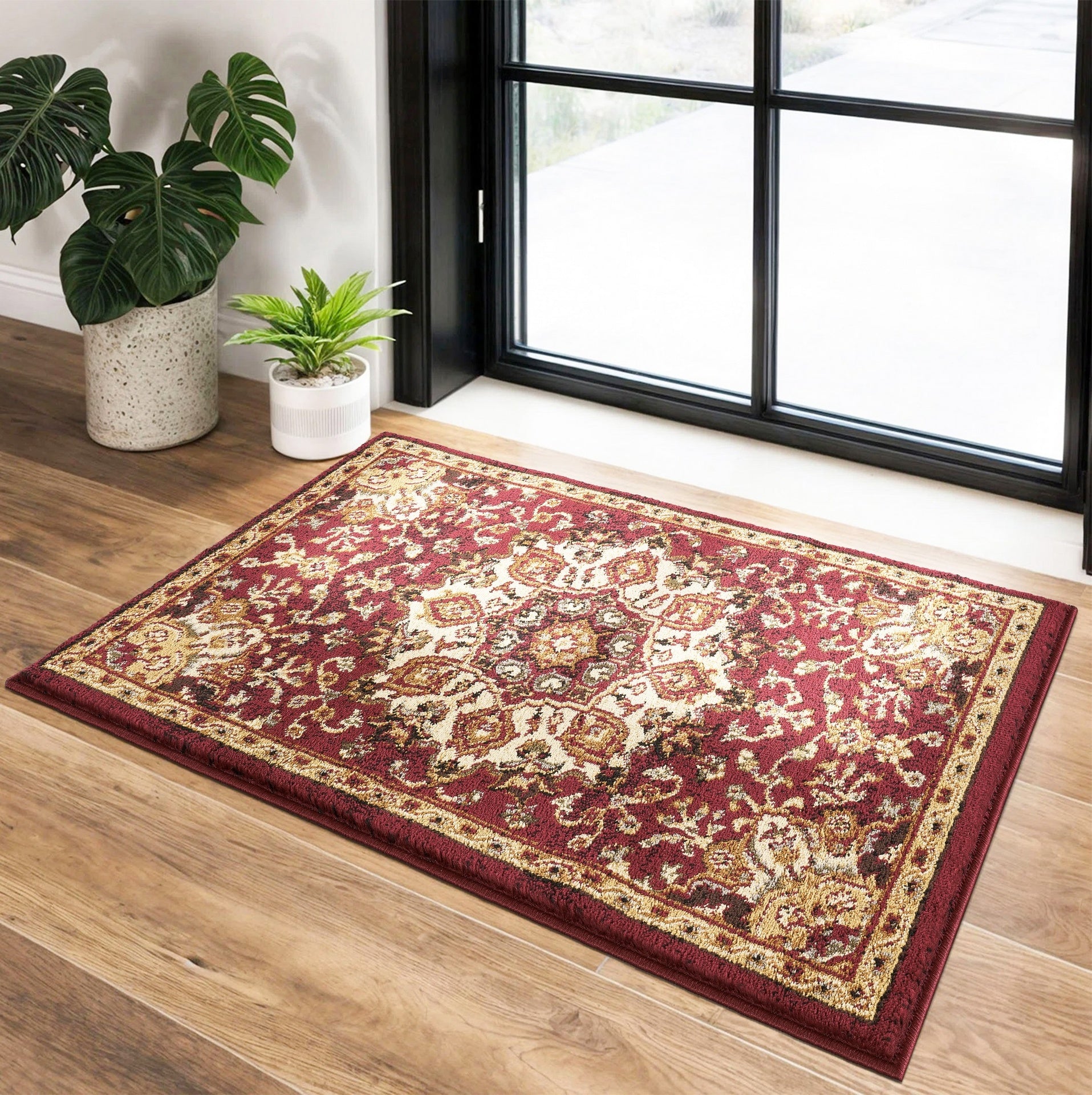 Classic GC_VIN5015 Red 2 ft. x 3 ft. Area Rug