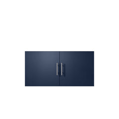 Navy Blue Bath Vanity 36 in. W x 22 in. D