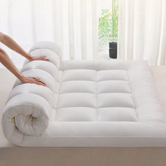 Topper Pad for Mattress White Full