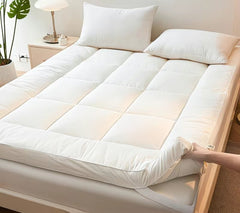 Topper Pad for Mattress White Full