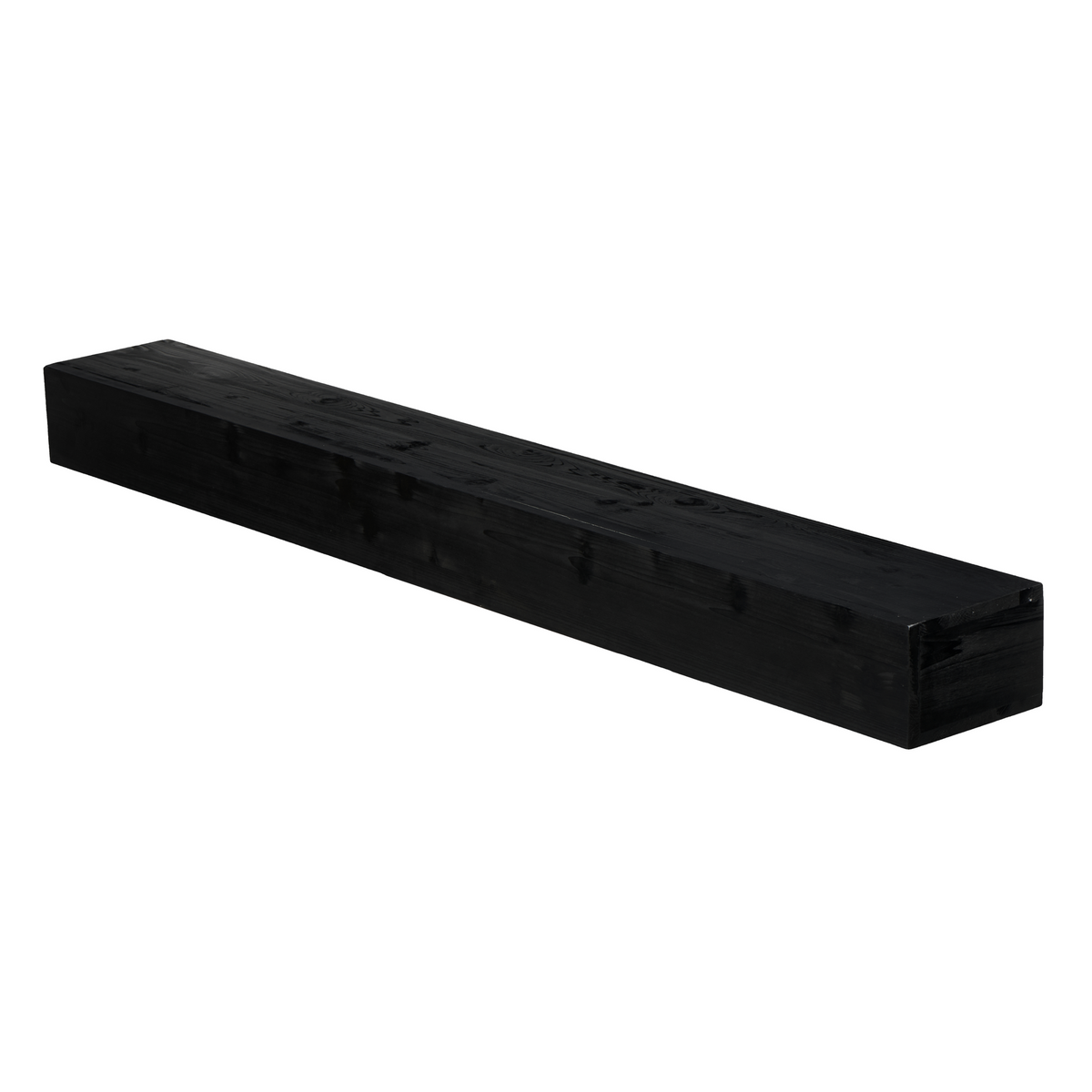 48'' Fireplace Mantel Fir Wood Wall-Mounted & Floating Shelf for Home Decor with Flat Surface