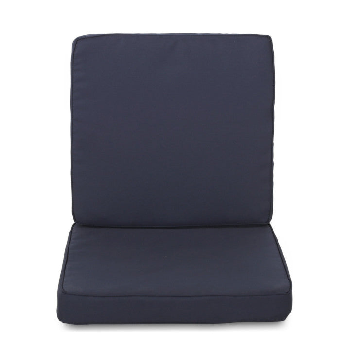 CAROLINA CLUB CHAIR CUSHION SET, BACK CUSHION AND SEAT CUSHION, NAVY, SET OF 4 (63513.00 CUSHION SET)