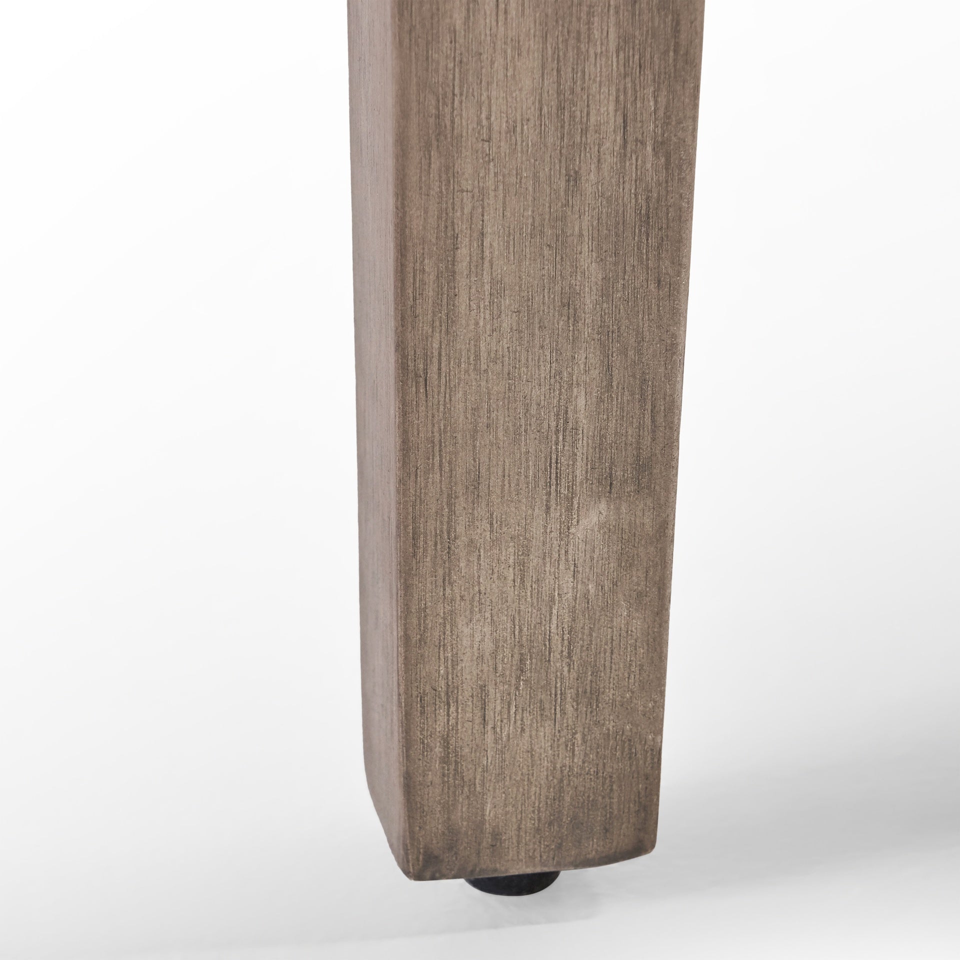 HAMPTON WOOD + WICKER OTTOMAN