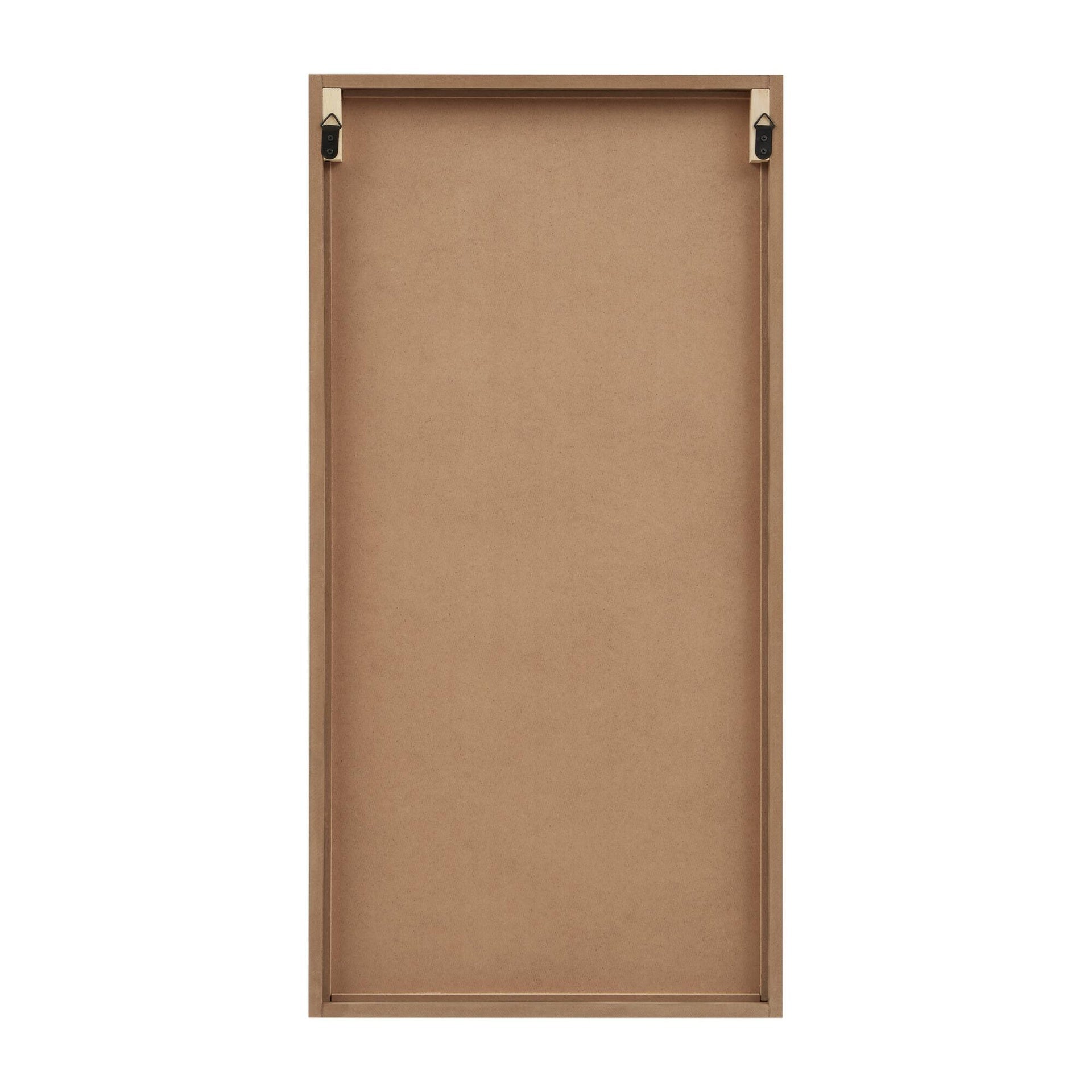 Birch Botanical Two-tone Wood Panel Wall Décor Set