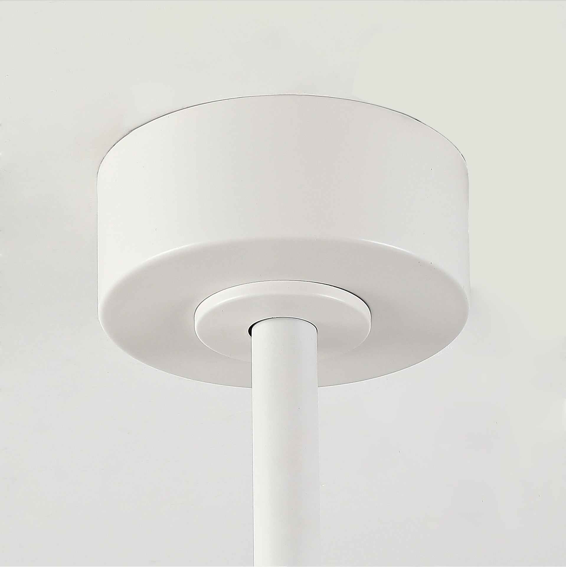 Best-selling 52-inch modern white ceiling fan with light, featuring 3 ABS plastic blades, remote control operation, reversible DC motor, and dimmable LED lighting.