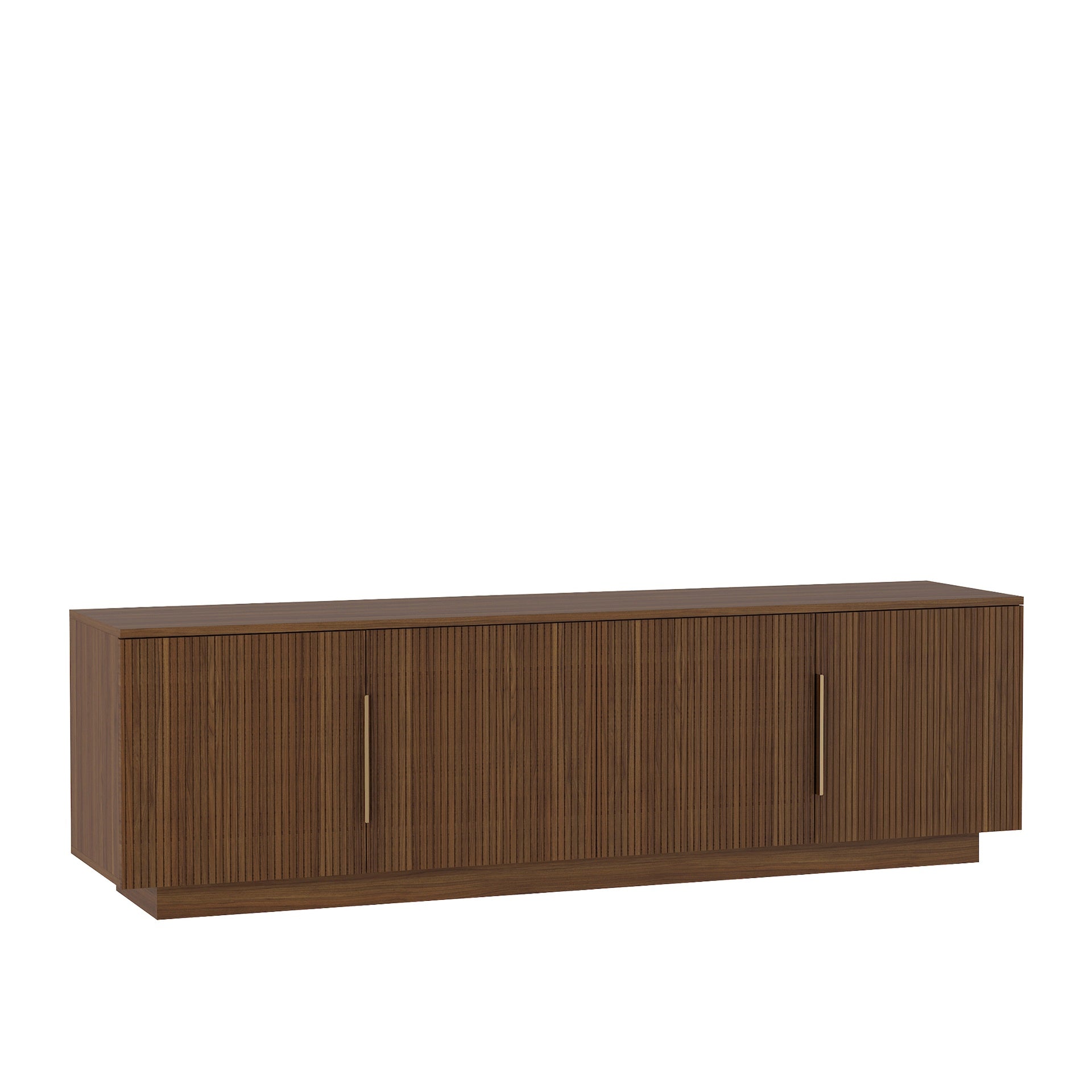TV Stand  with 16 Color LEDs,68" Modern TV Stand,  TV Cabinet Entertainment Center for 55 60 65 Inch TV
