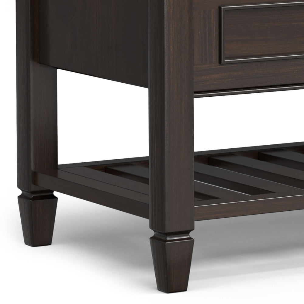 Connaught Entryway Storage Bench with Shelf