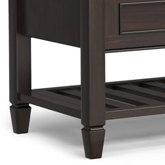 Connaught Entryway Storage Bench with Shelf