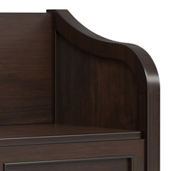 Connaught Entryway Storage Bench with Shelf