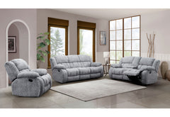 STONIC GREY CONSOLE RECLINING LOVESEAT