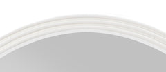Carena Gray Round Mirror