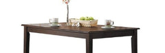 Cardiff Espresso Finish Dining Table