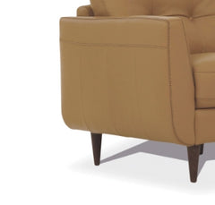 Radwan Camel Leather Chair