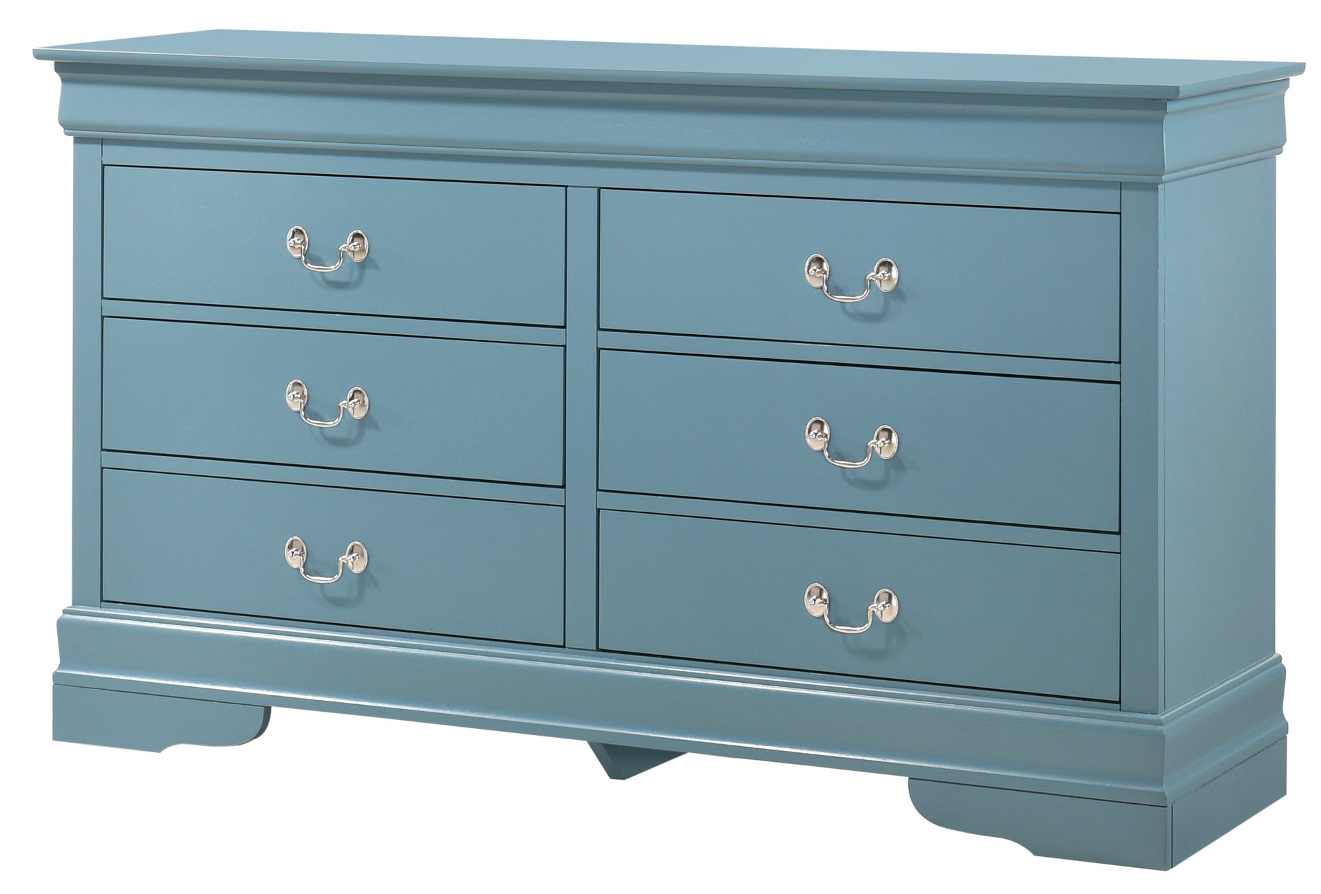 Charming Teal Traditional Dresser