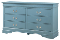 Charming Teal Traditional Dresser