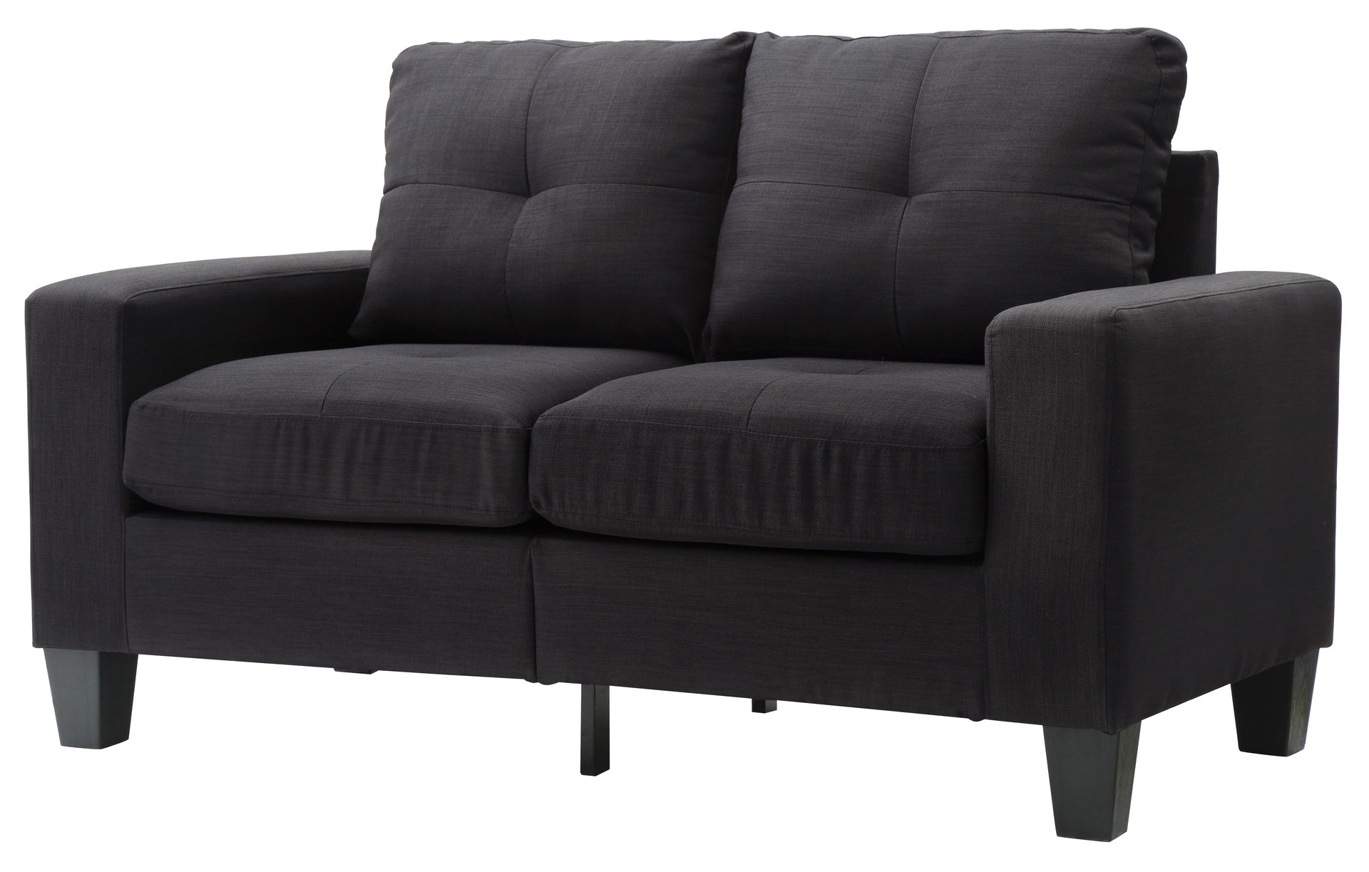 Newbury G475A-L Modular Loveseat , BLACK