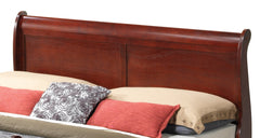 Elegant Cherry Queen Bed Frame