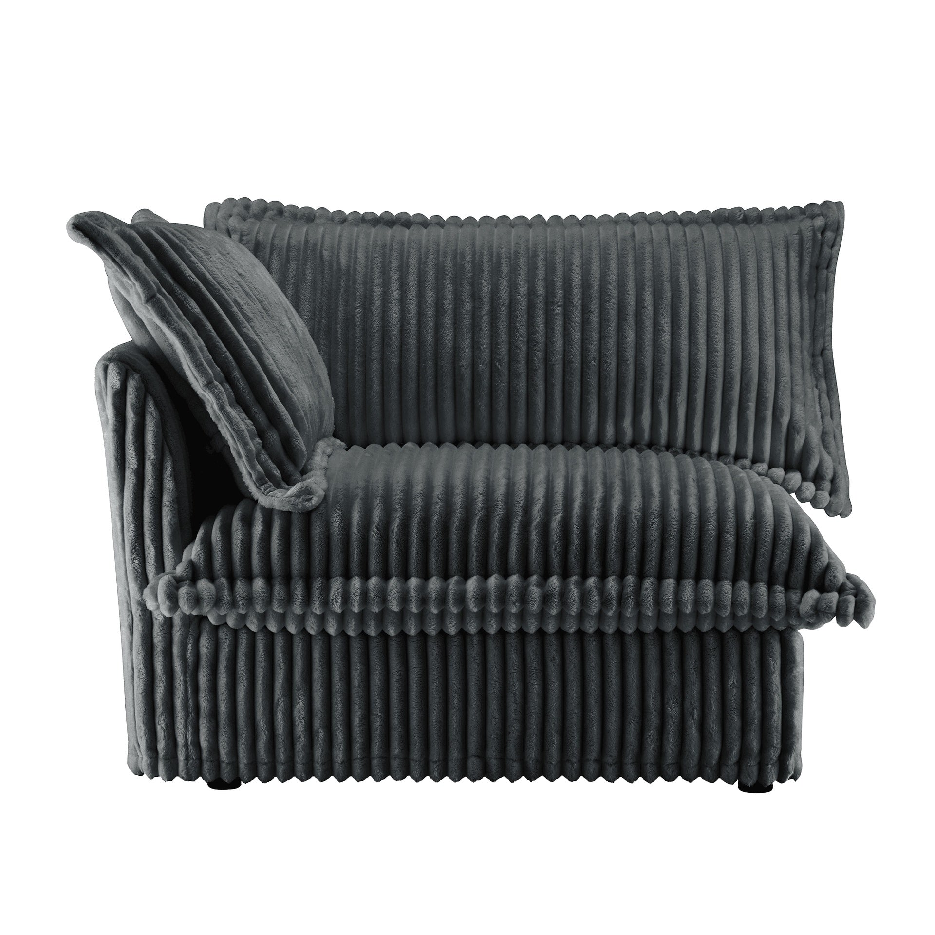 Koala Sofa LSF W/1 Pillow -Grey