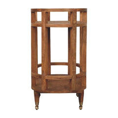 Solid Wood Isla Curved Butler Console
