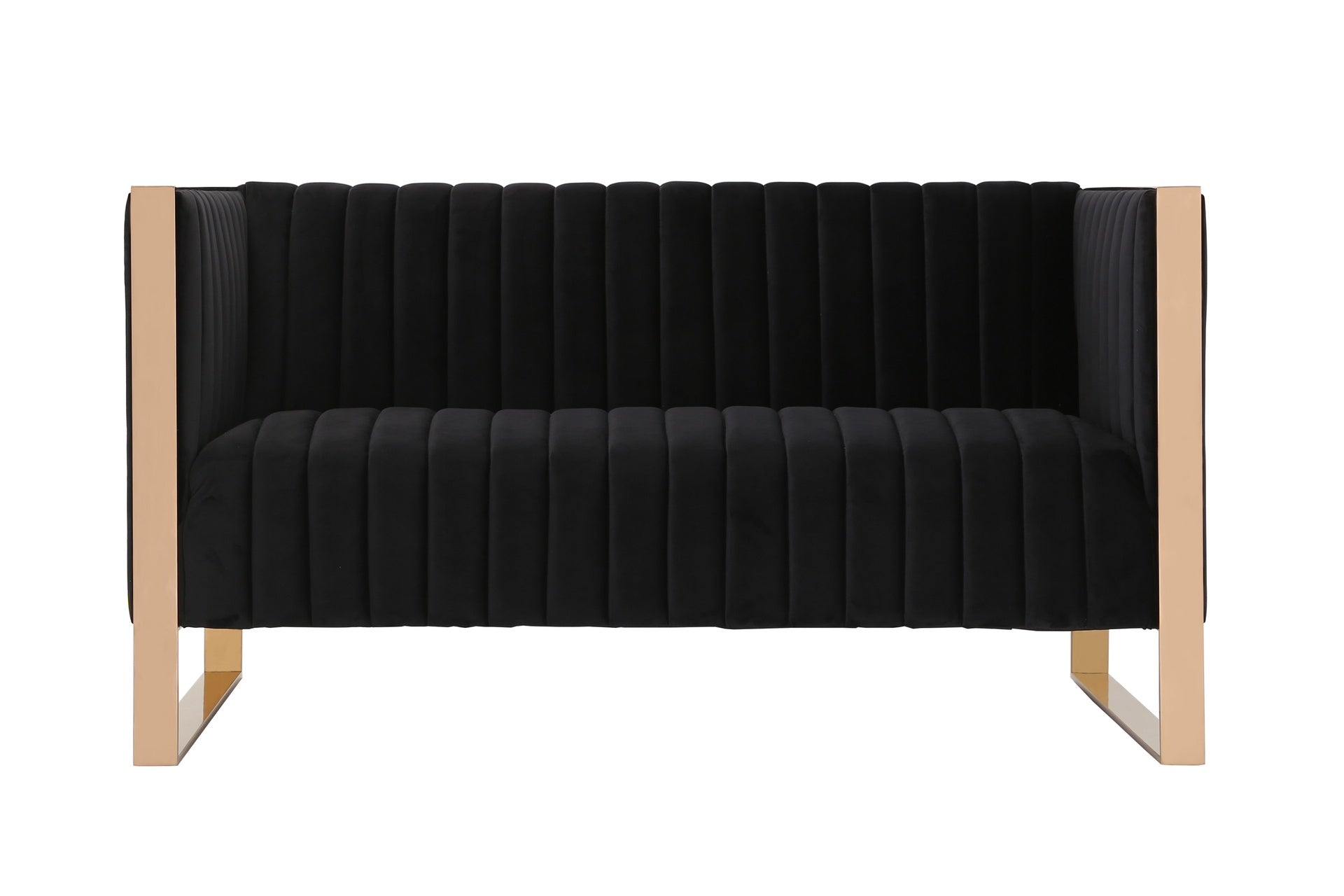 Loveseat in Black