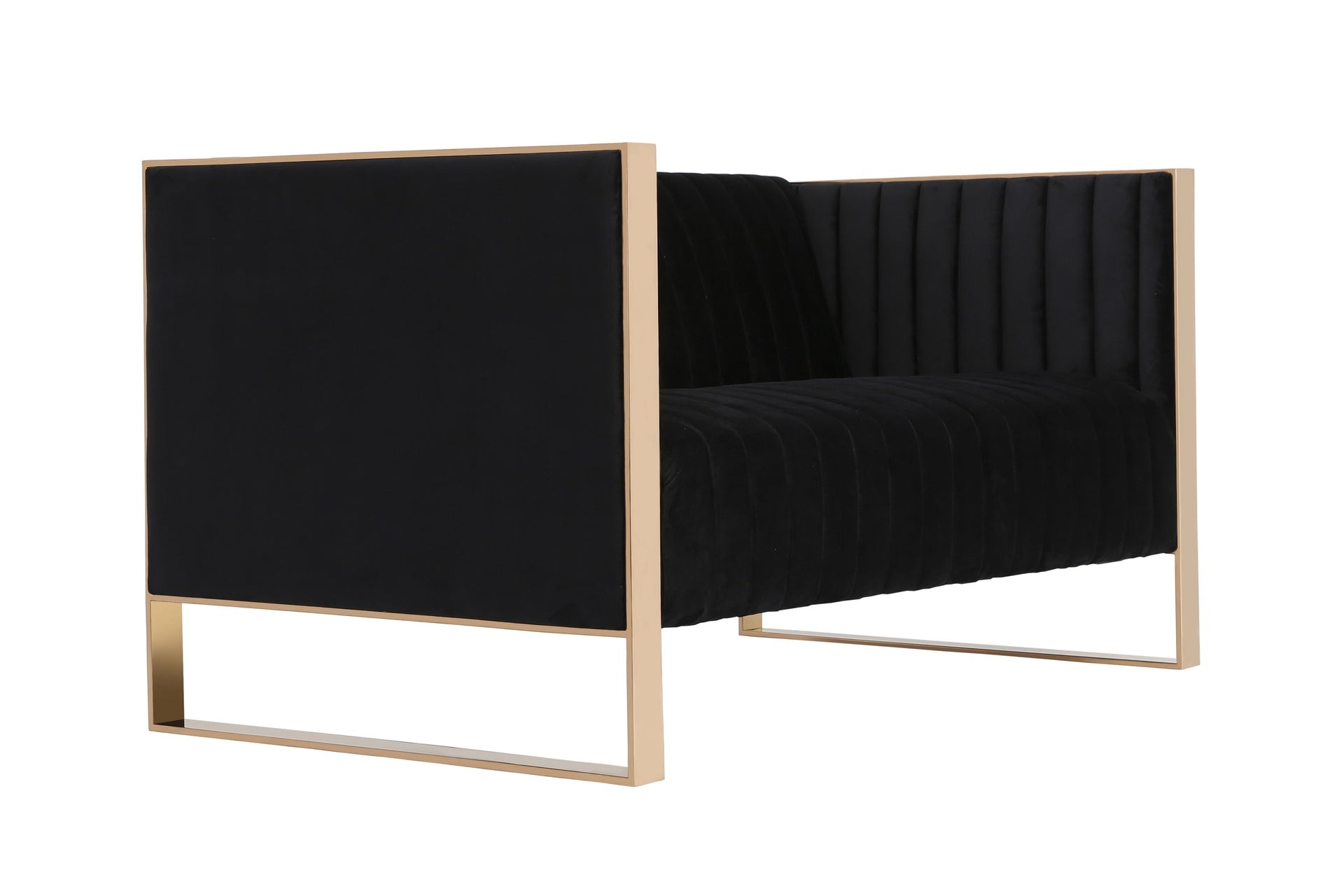 Loveseat in Black