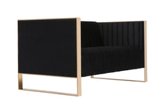 Loveseat in Black