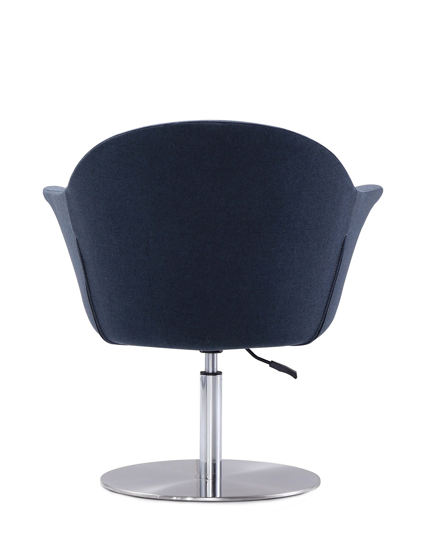 Swivel Lounge Chair in Smokey Blue