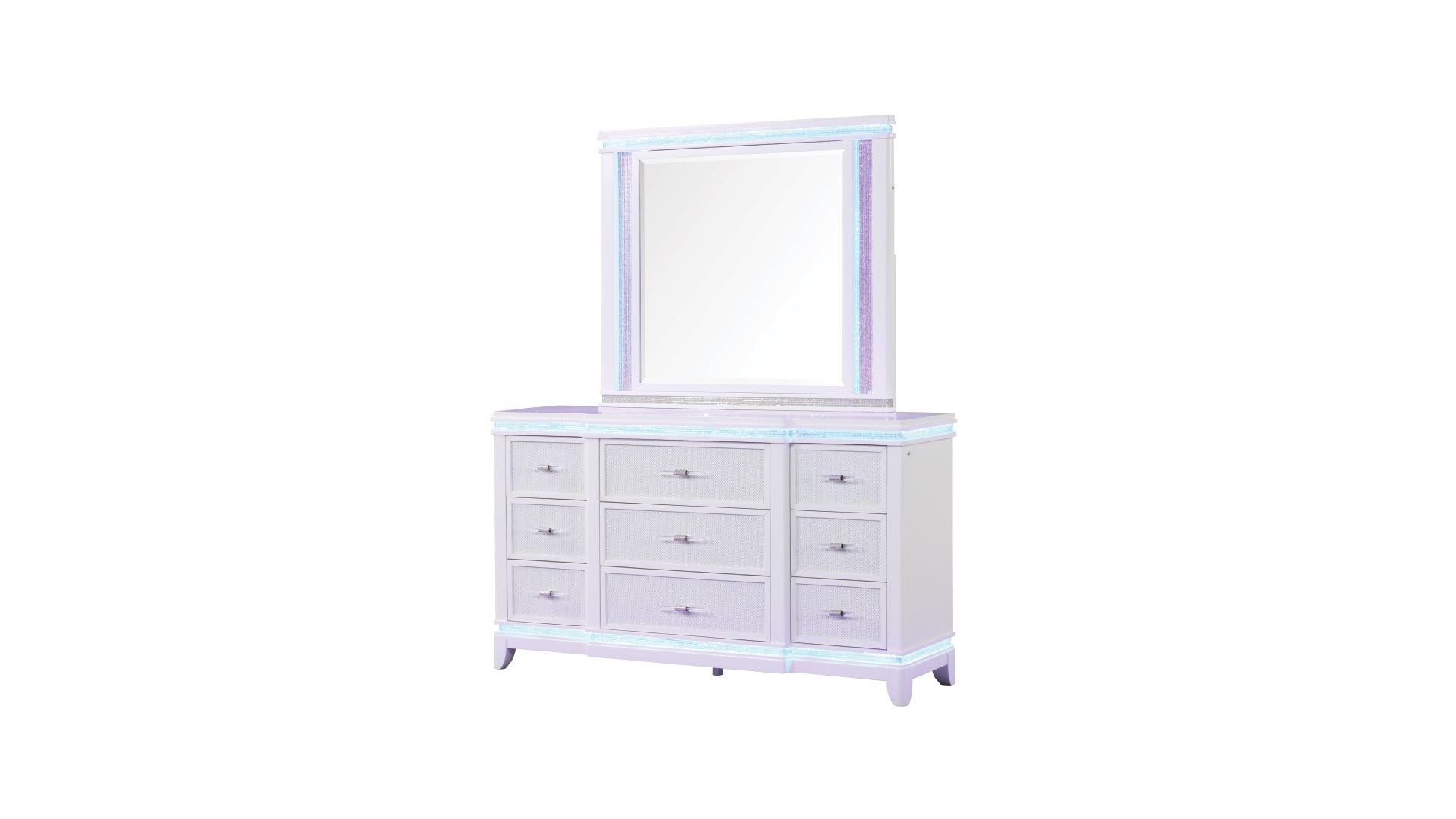 Opium Mirror in Milky White (INCLUDES ONLY MIRROR) same as B009127710 (CA inventory)