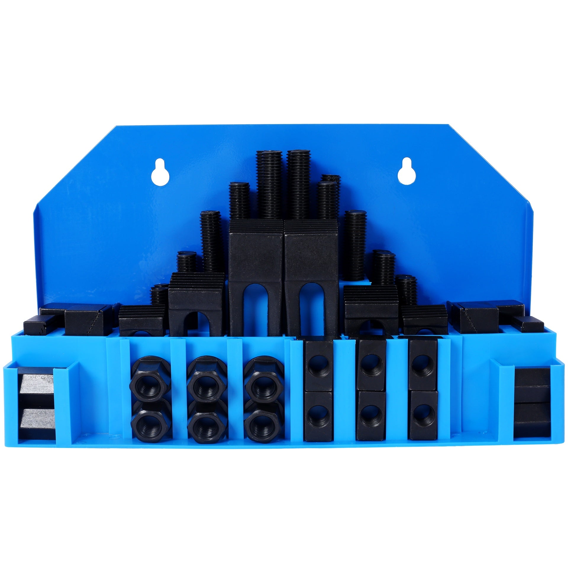 58Pc T-Slot Clamping Kit Mill Machinist Set (9/16 Table Slot 1/2-13 Stud Size)