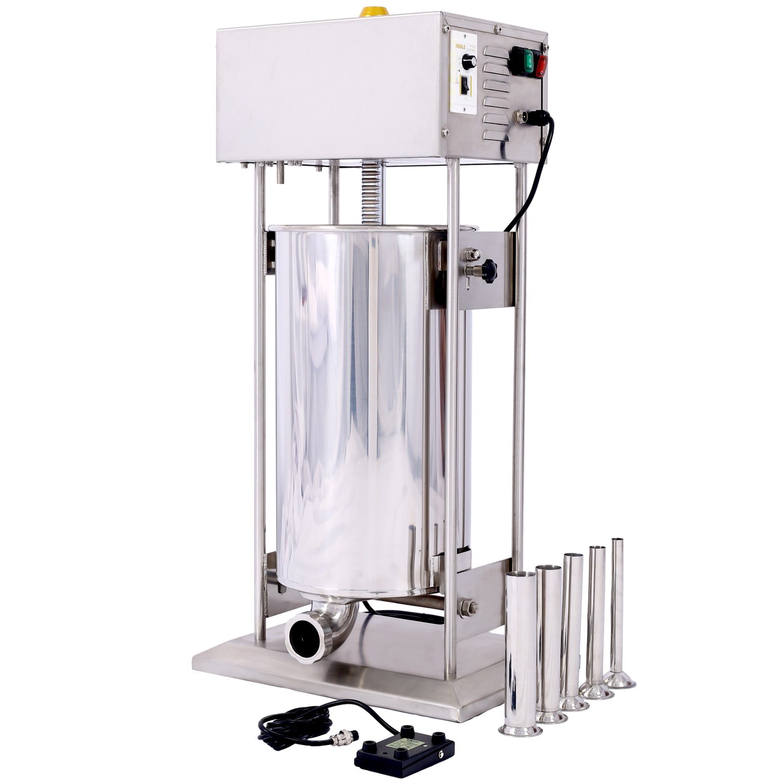Electric Sausage Filler 25L Sausage Maker Stainless Steel Sausage Stuffer 110V 250W Sausage SSteel Stuffing Tubestuffer