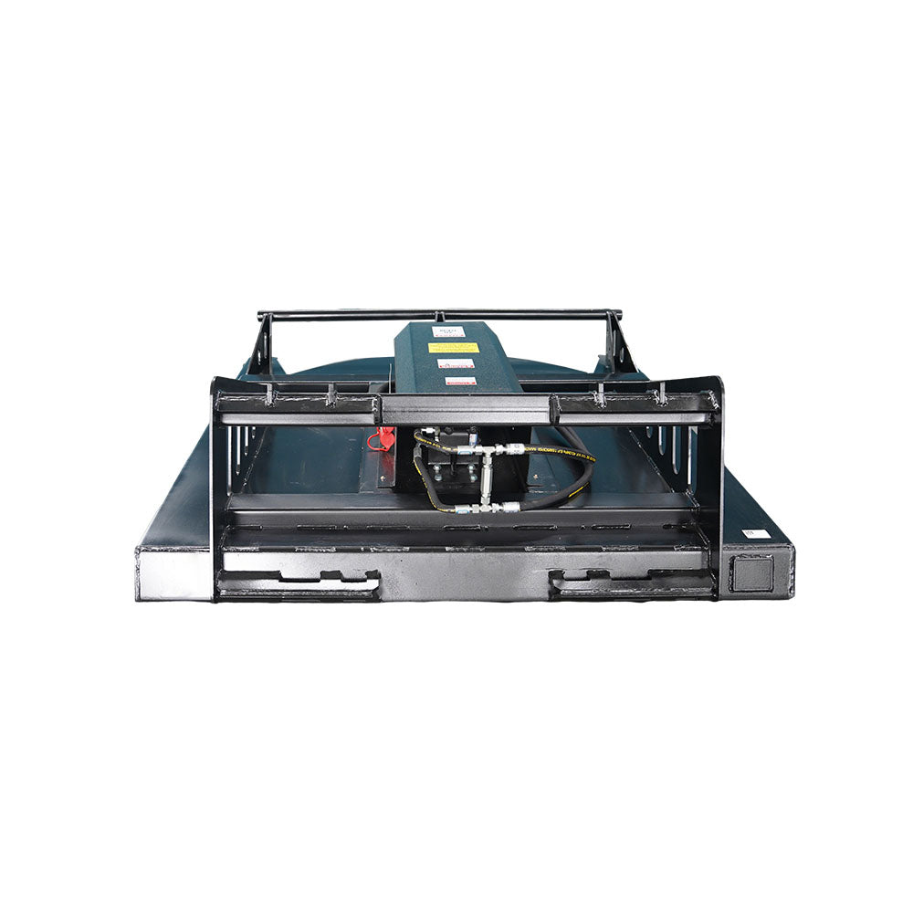 65" Skid Steer Hydraulic Heavy Duty Brush Cutter,Brush Hog Attachments, Fits Universal Skid Steer Quick Attach