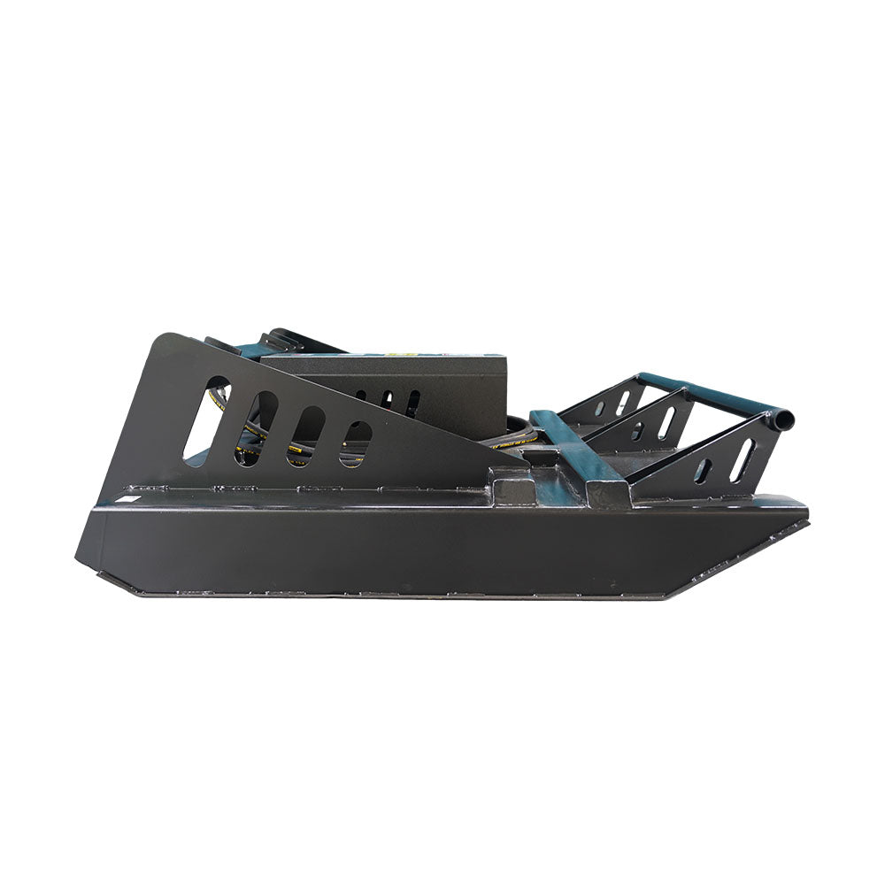 65" Skid Steer Hydraulic Heavy Duty Brush Cutter,Brush Hog Attachments, Fits Universal Skid Steer Quick Attach
