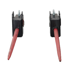 Clamp-on Bale Spear for Tractor Skid Steer Loader