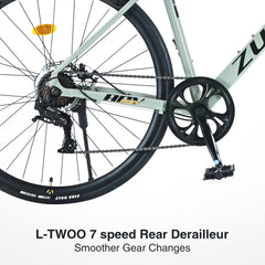 700C  Road Bike ,7 Speed Road Bike, for Men Women ,Aluminum Alloy Frame