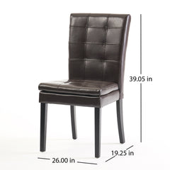 BADIN KD DINING CHAIR [SET OF 2 PCS]