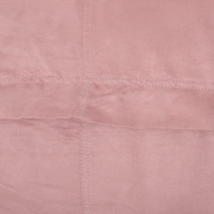 Aruba 8 Foot Microfiber Cylindrical Bean, Rose Pink