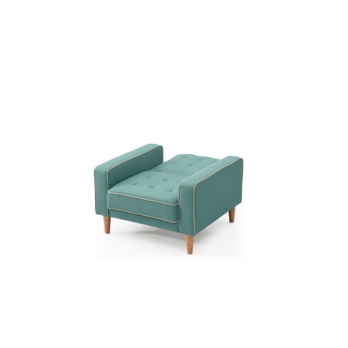 Contemporary Teal Chair Bed For Cozy Spaces
