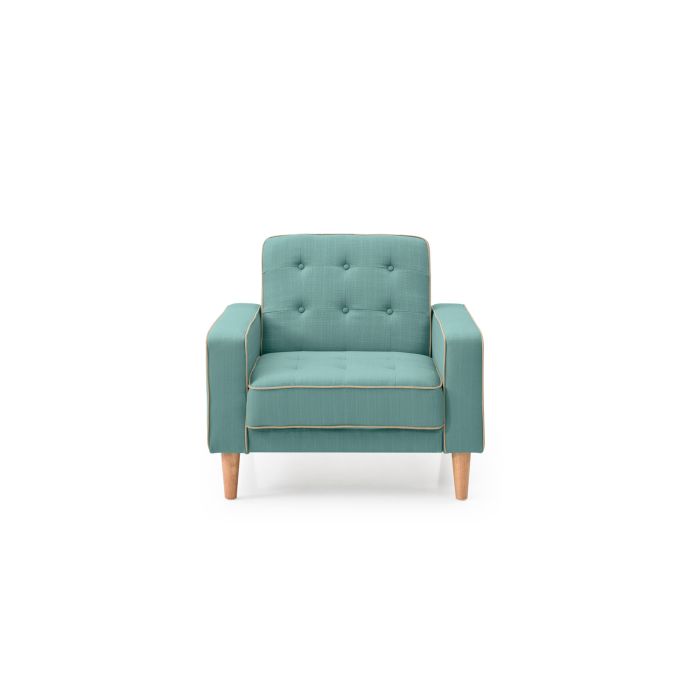 Contemporary Teal Chair Bed For Cozy Spaces